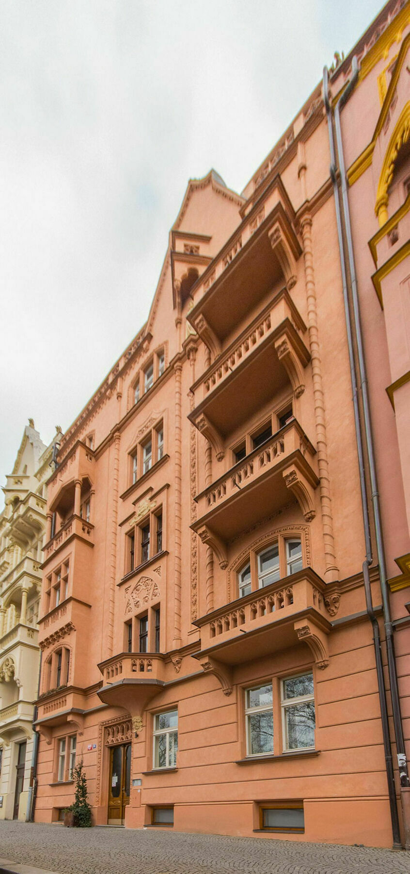 Apartment Slezska 58 Prag Exteriör bild